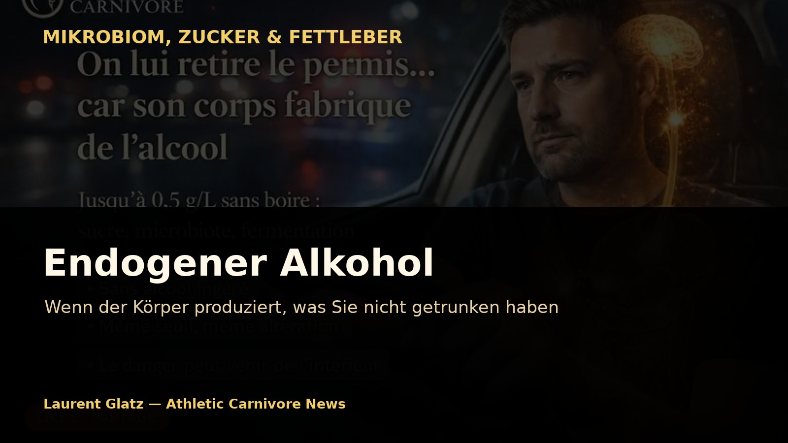 Endogenes Alkohol: Wenn der Körper produziert, was Sie nicht getrunken haben
