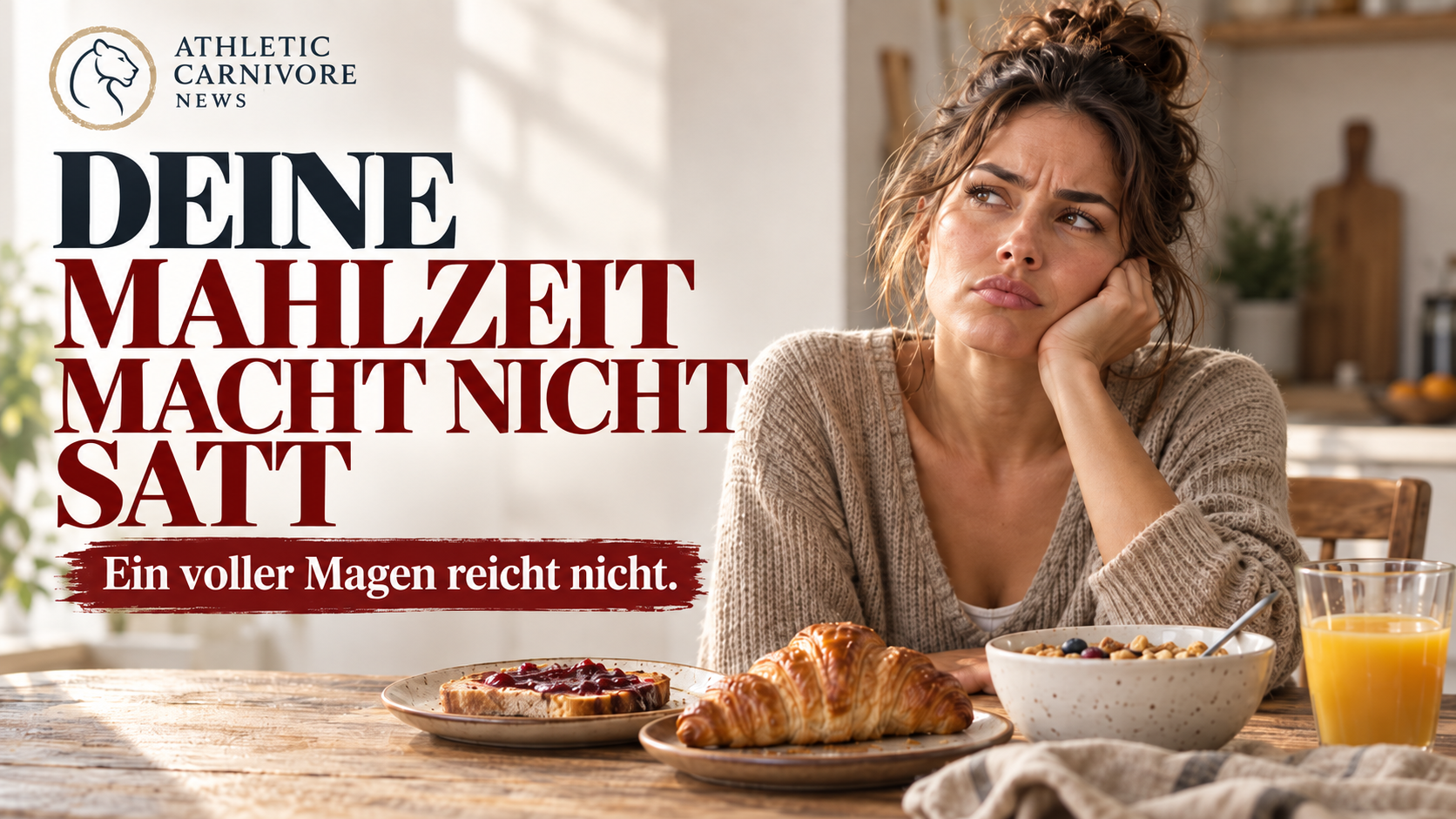 Warum du auch nach dem Essen immer noch Hunger hast: Das Geheimnis der Sättigung verstehen