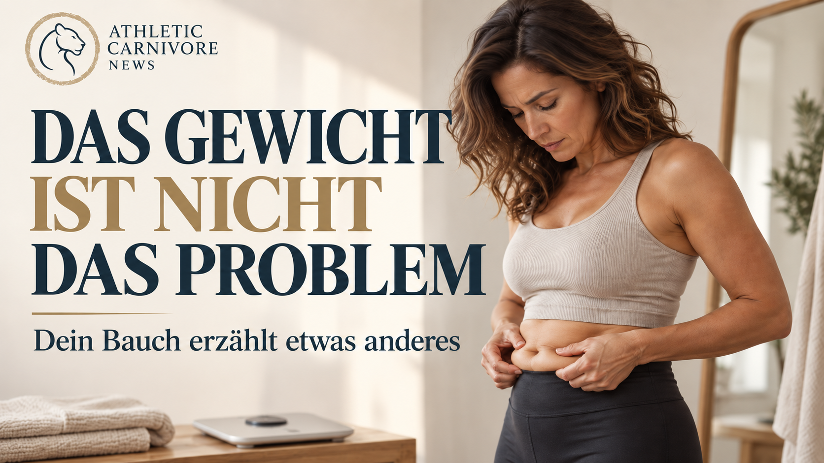 Warum dein Bauch wächst, obwohl dein Gewicht gleich bleibt