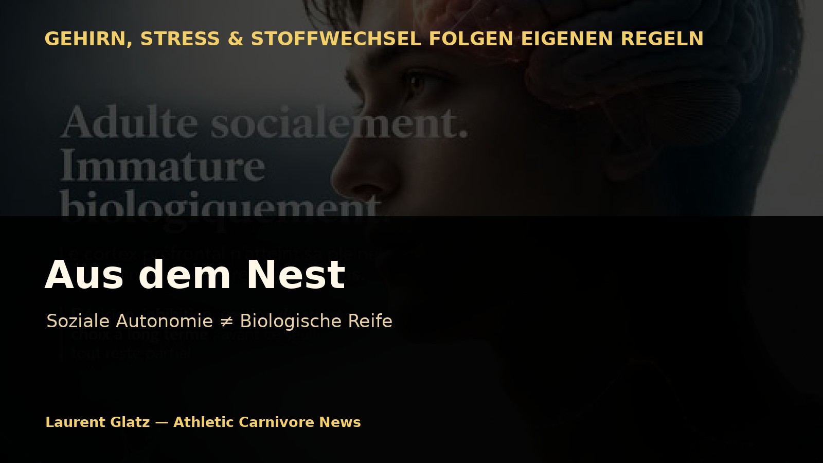 Aus dem Nest: Die soziale Illusion versus menschliche Biologie