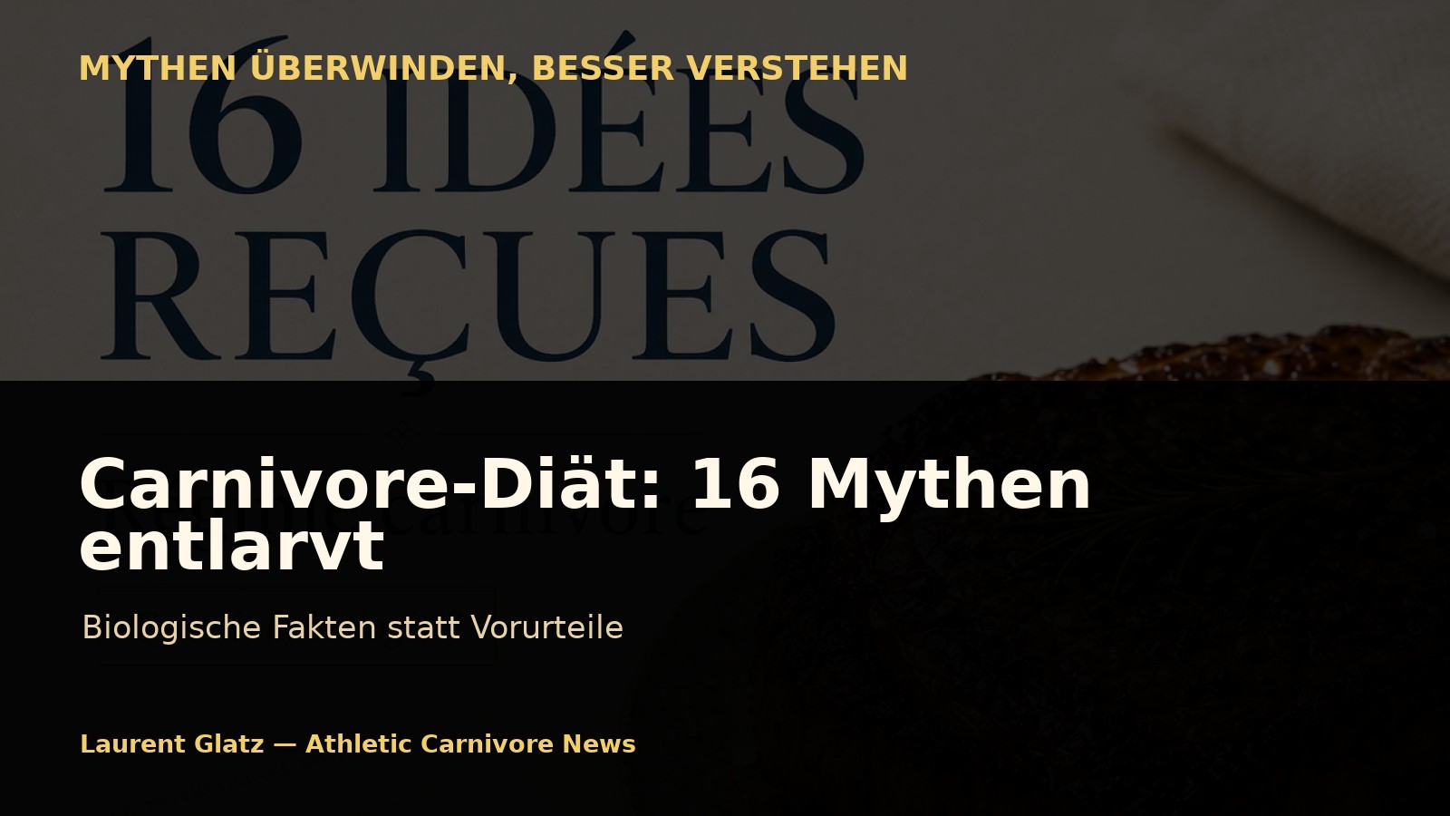 Carnivore-Diät: 16 weitverbreitete Irrtümer biologisch erklärt