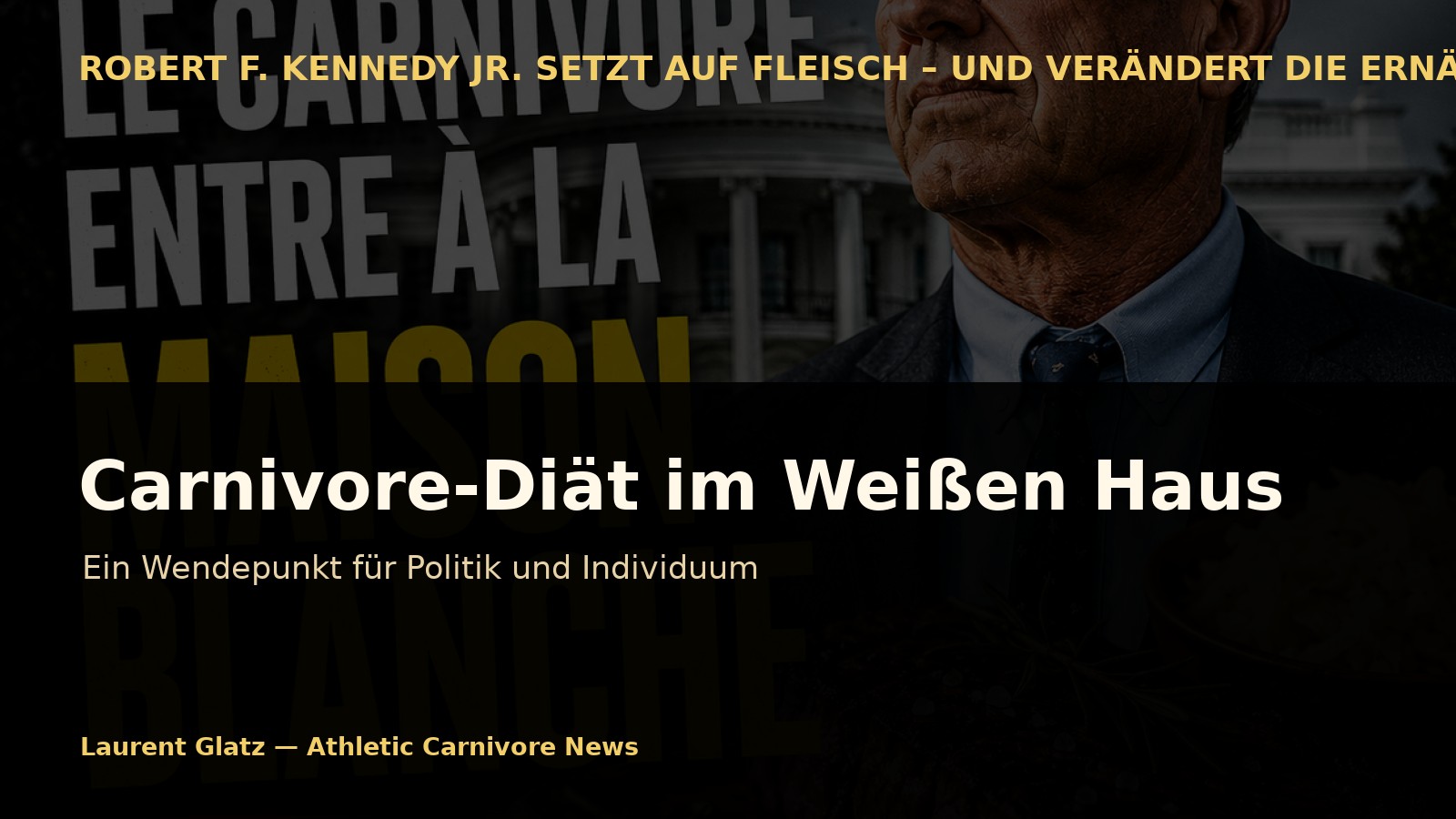 Die Carnivore-Diät im Weißen Haus: Ein politischer und individueller Wendepunkt