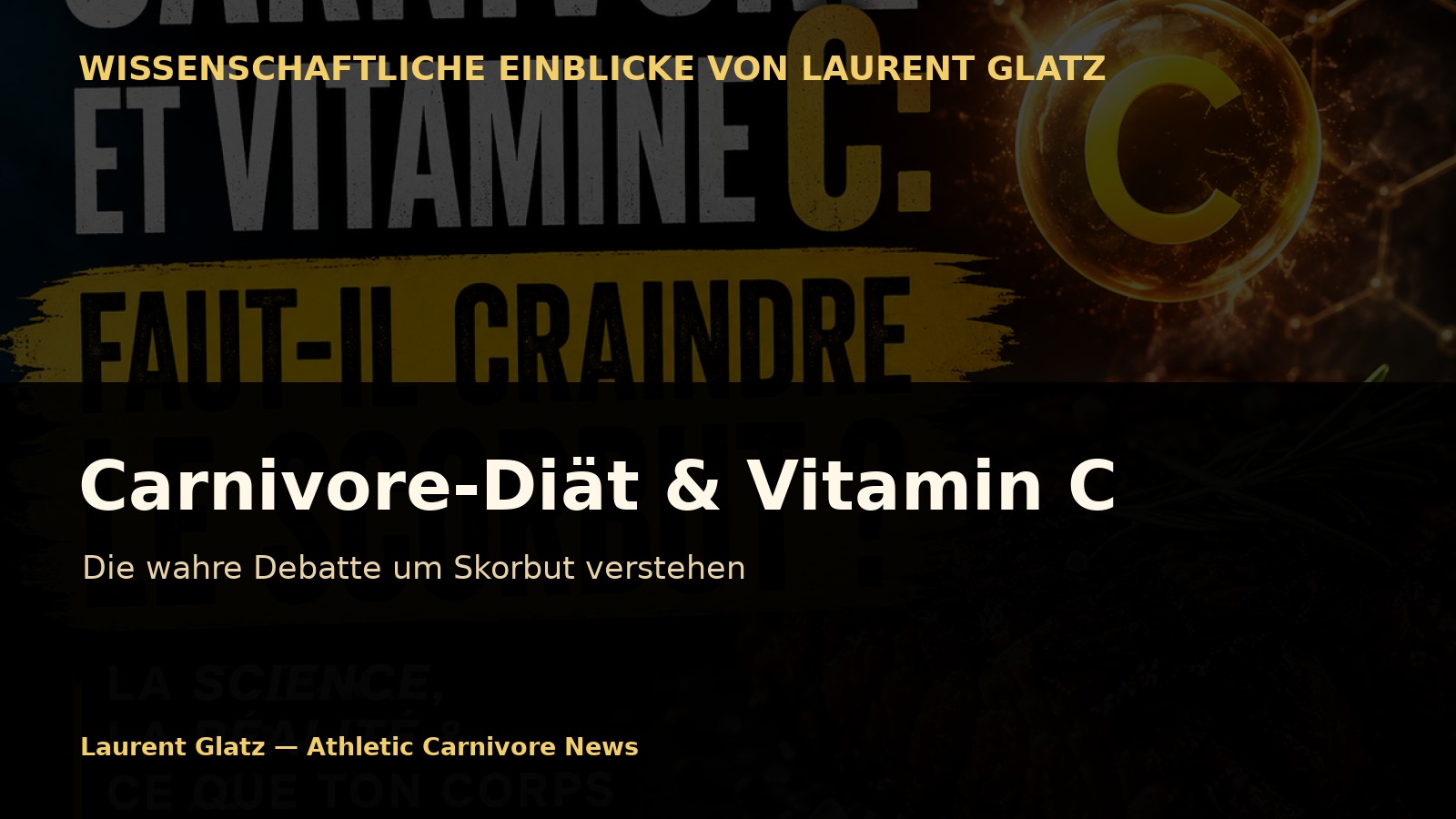 Carnivore-Diät und Vitamin C: Die wahre Debatte um Skorbut verstehen