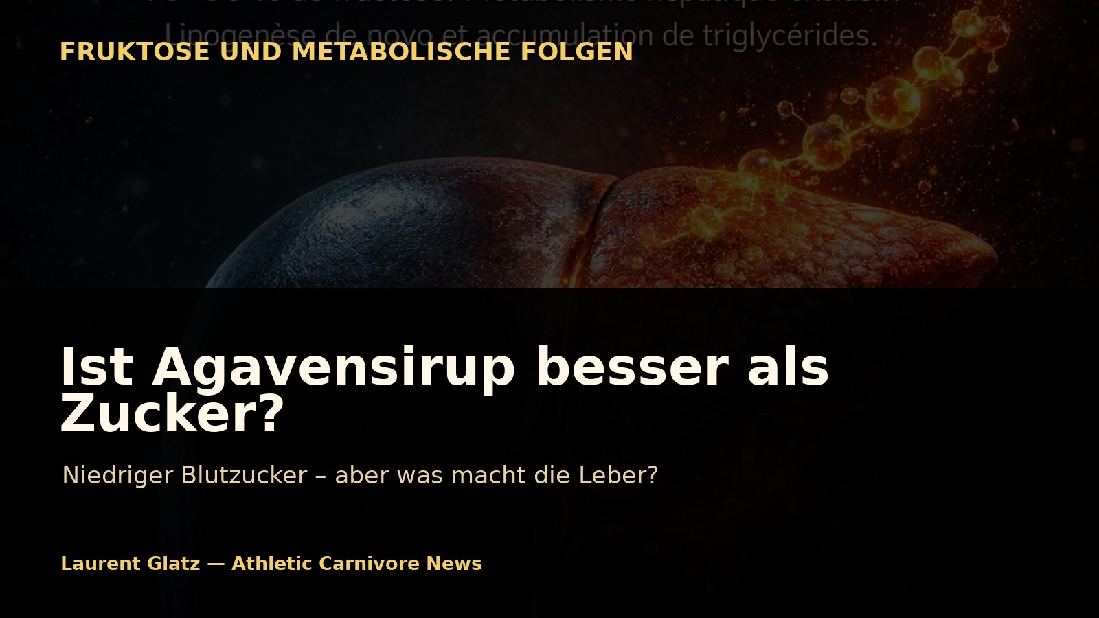 Ist Agavensirup wirklich besser als Zucker?