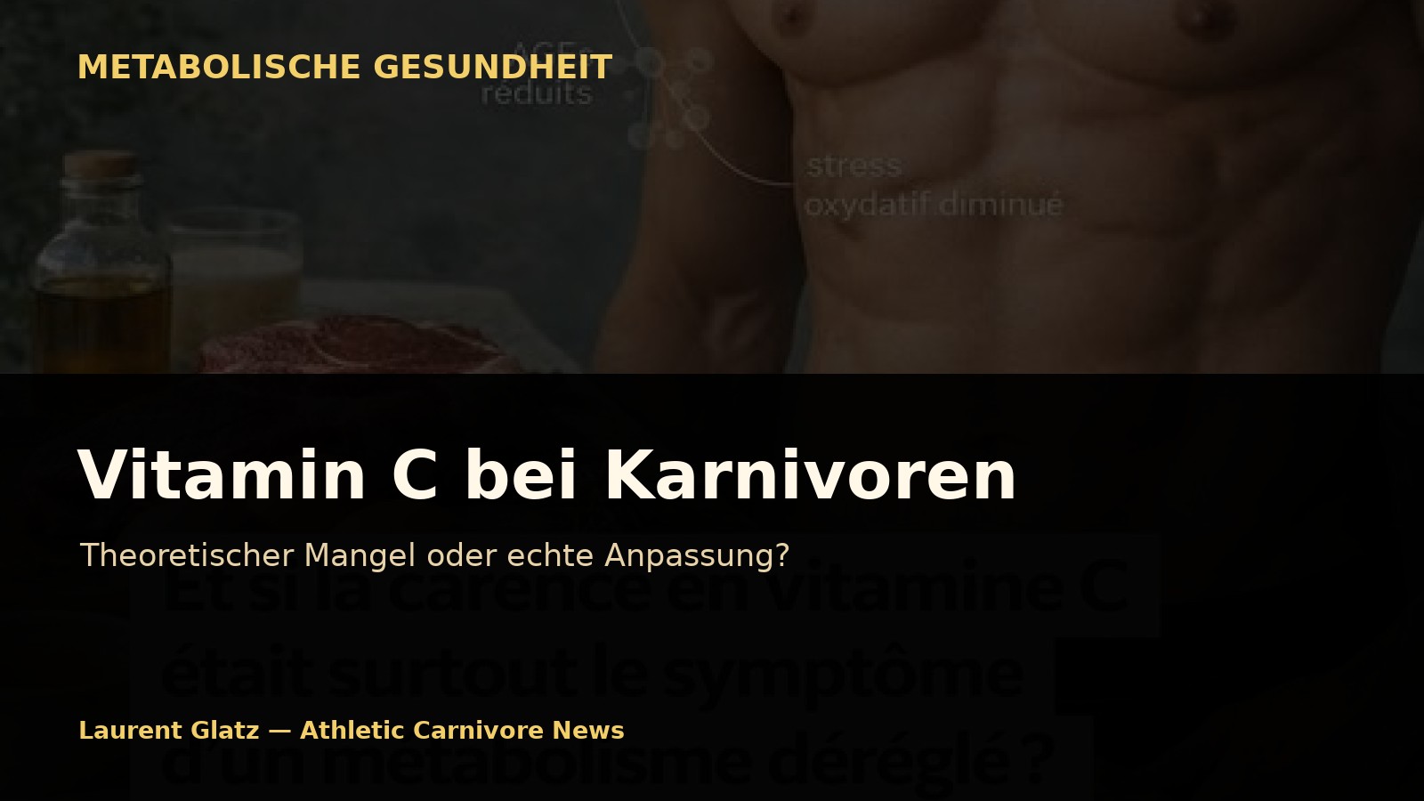 Vitamin C bei Karnivoren: Theoretischer Mangel oder Anpassung?