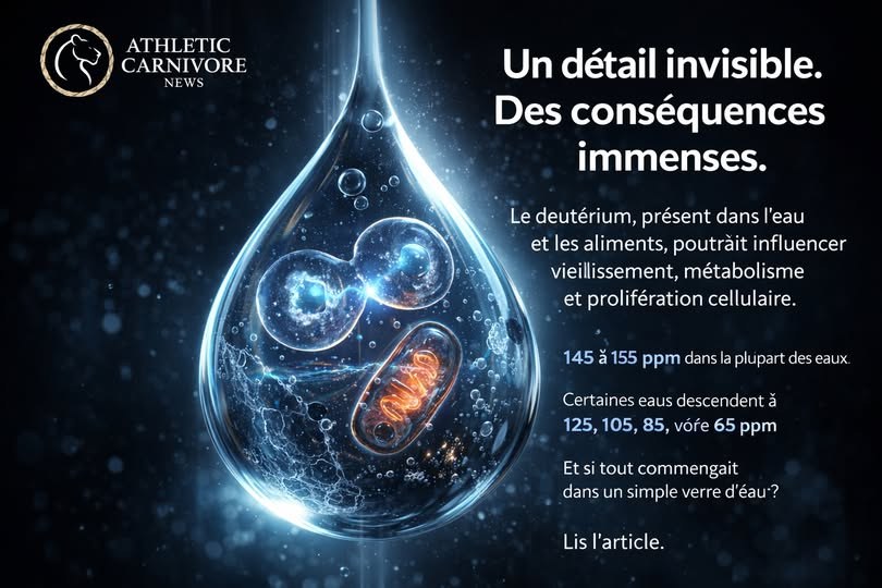 Deutérium : la particule invisible qui interroge les mitochondries