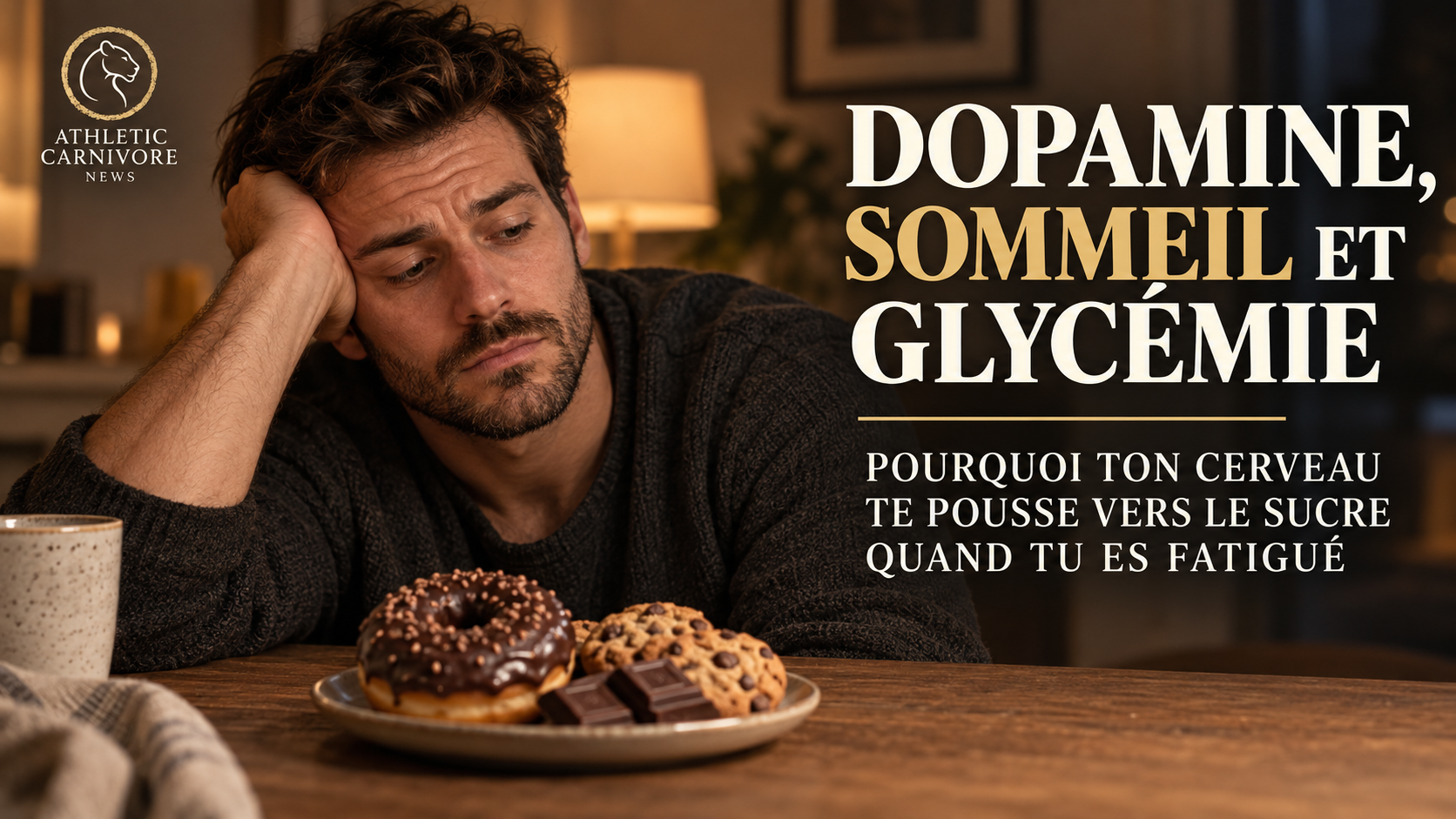 Dopamine, sommeil et glycémie : comprendre l’envie de sucre liée à la fatigue