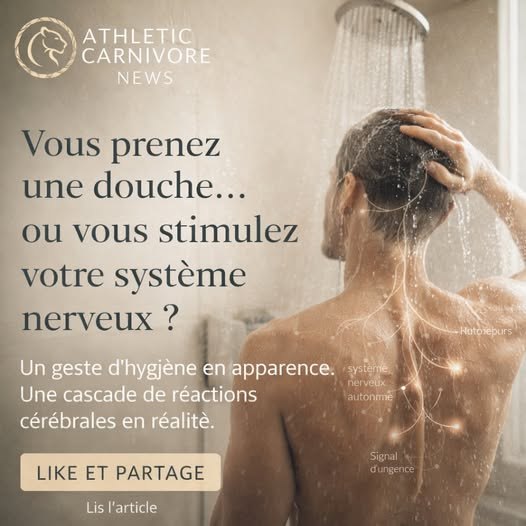 Douche chaude, douche froide : ce que l’eau fait vraiment à votre système nerveux