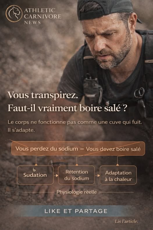 Électrolytes et sport : quand la supplémentation oublie la physiologie du sodium