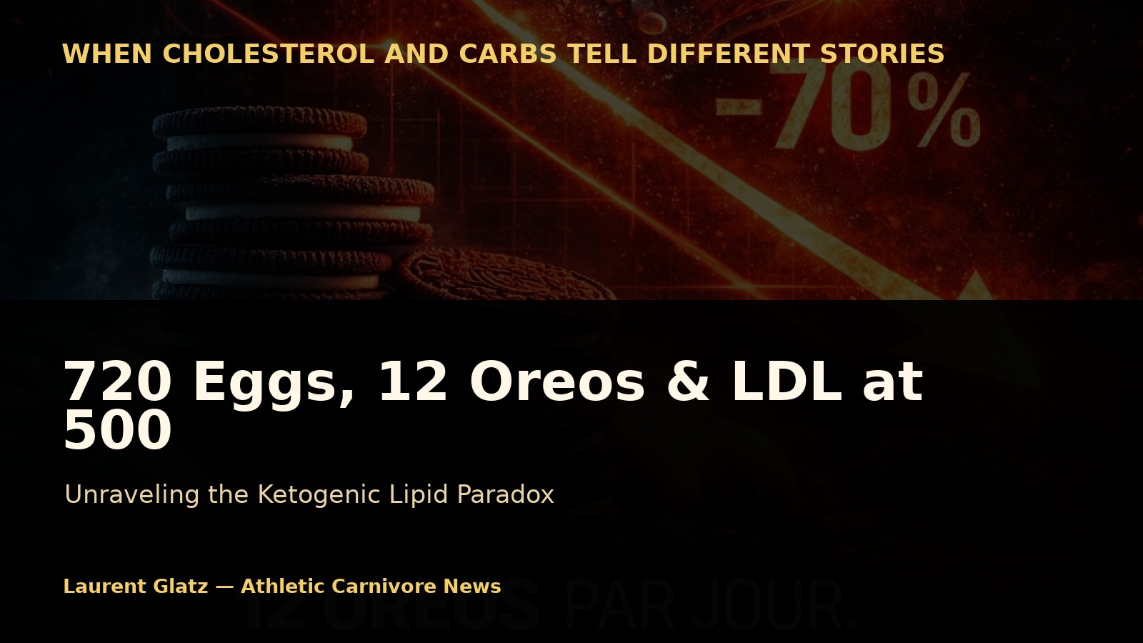 720 Eggs, 12 Oreos, and an LDL at 500: What Does This Lipid Paradox Really Reveal?