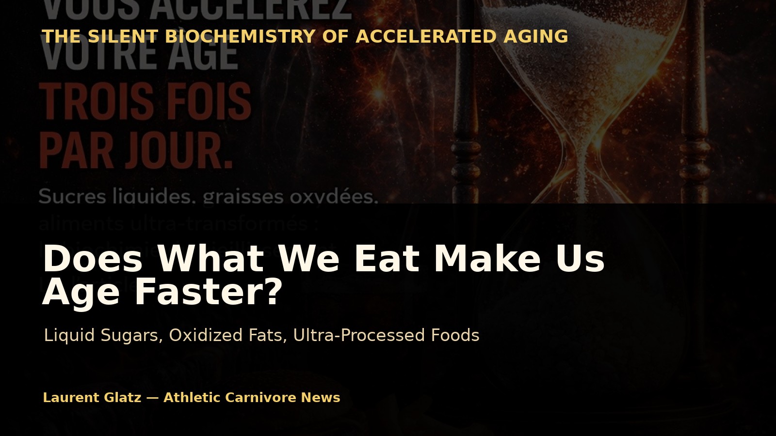 Does What We Eat Make Us Age Faster?