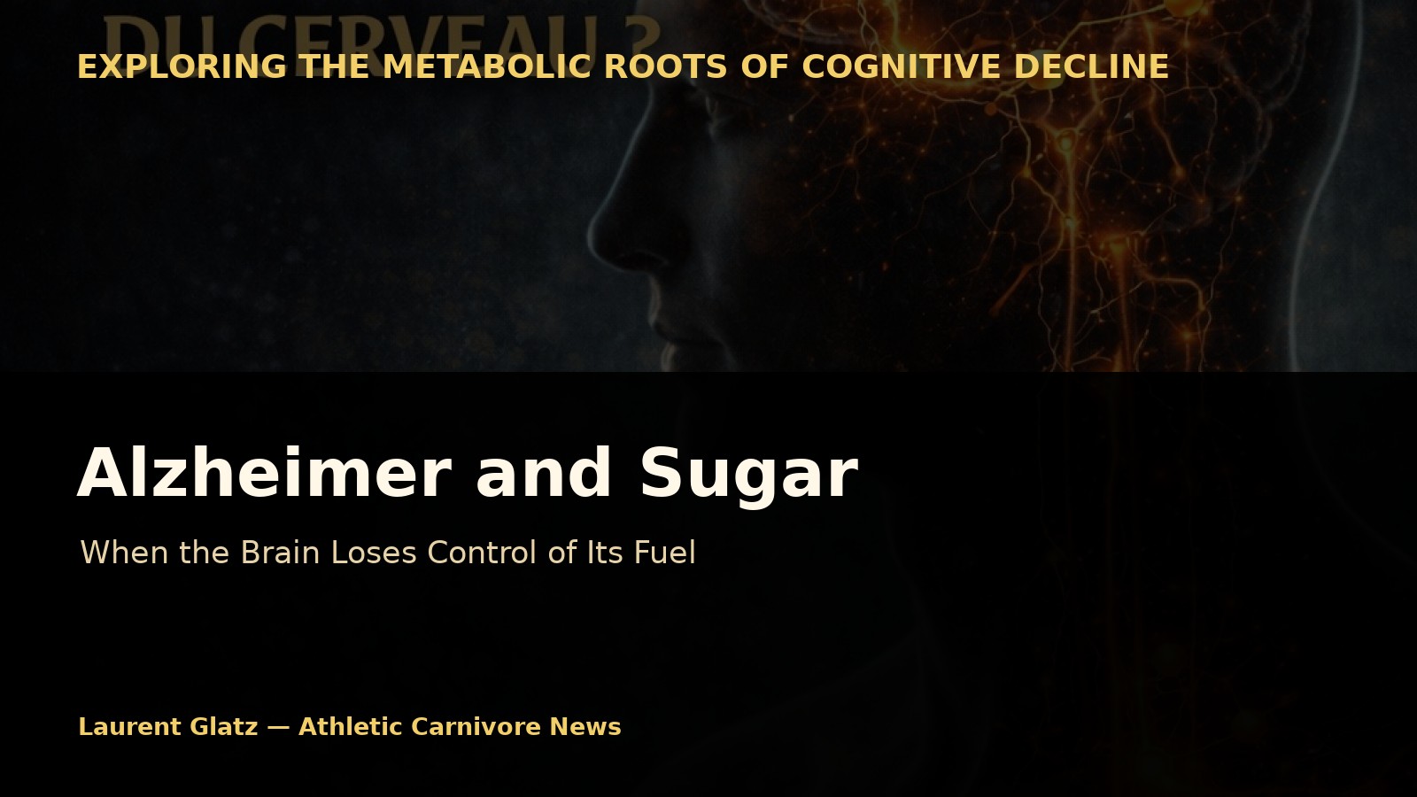 Alzheimer and Sugar: When the Brain Loses Control of Its Fuel