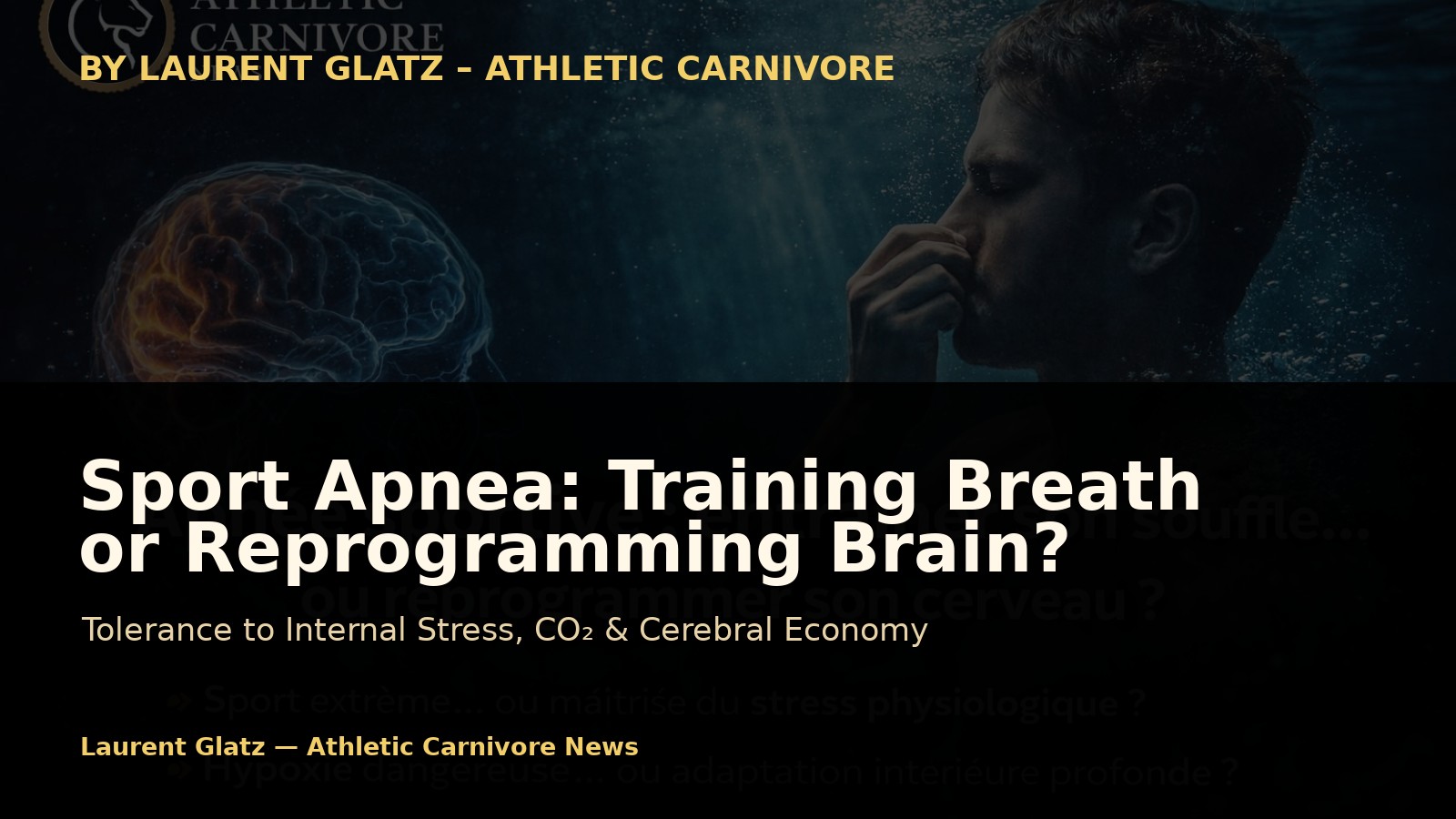 Sport Apnea: Training Your Breath… or Reprogramming Your Brain?