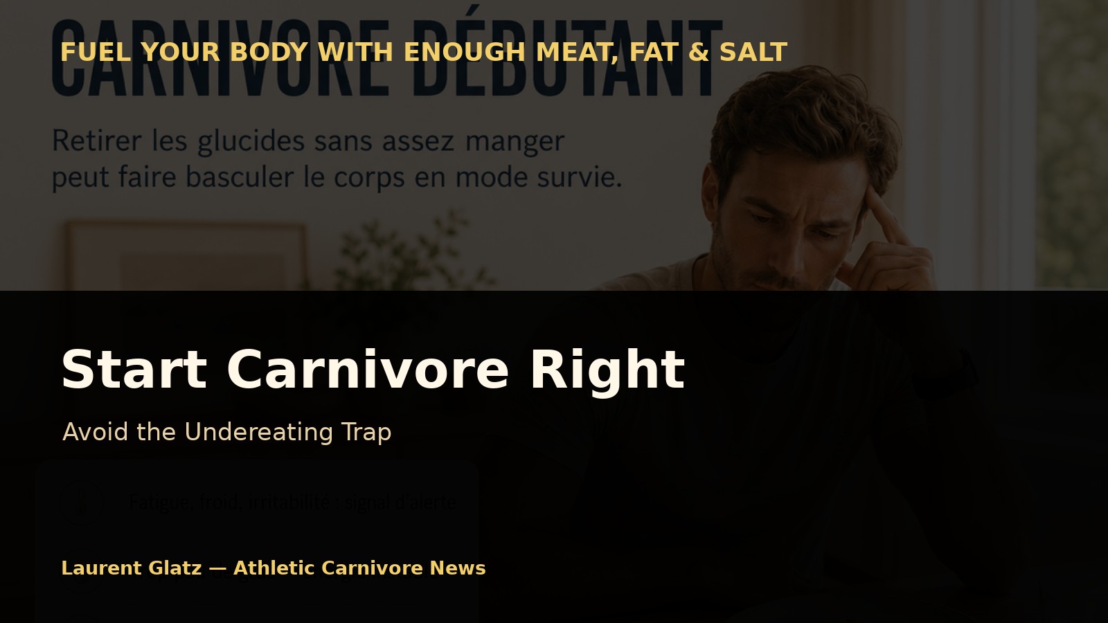 Starting Carnivore Diet Right: Avoid the Undereating Trap