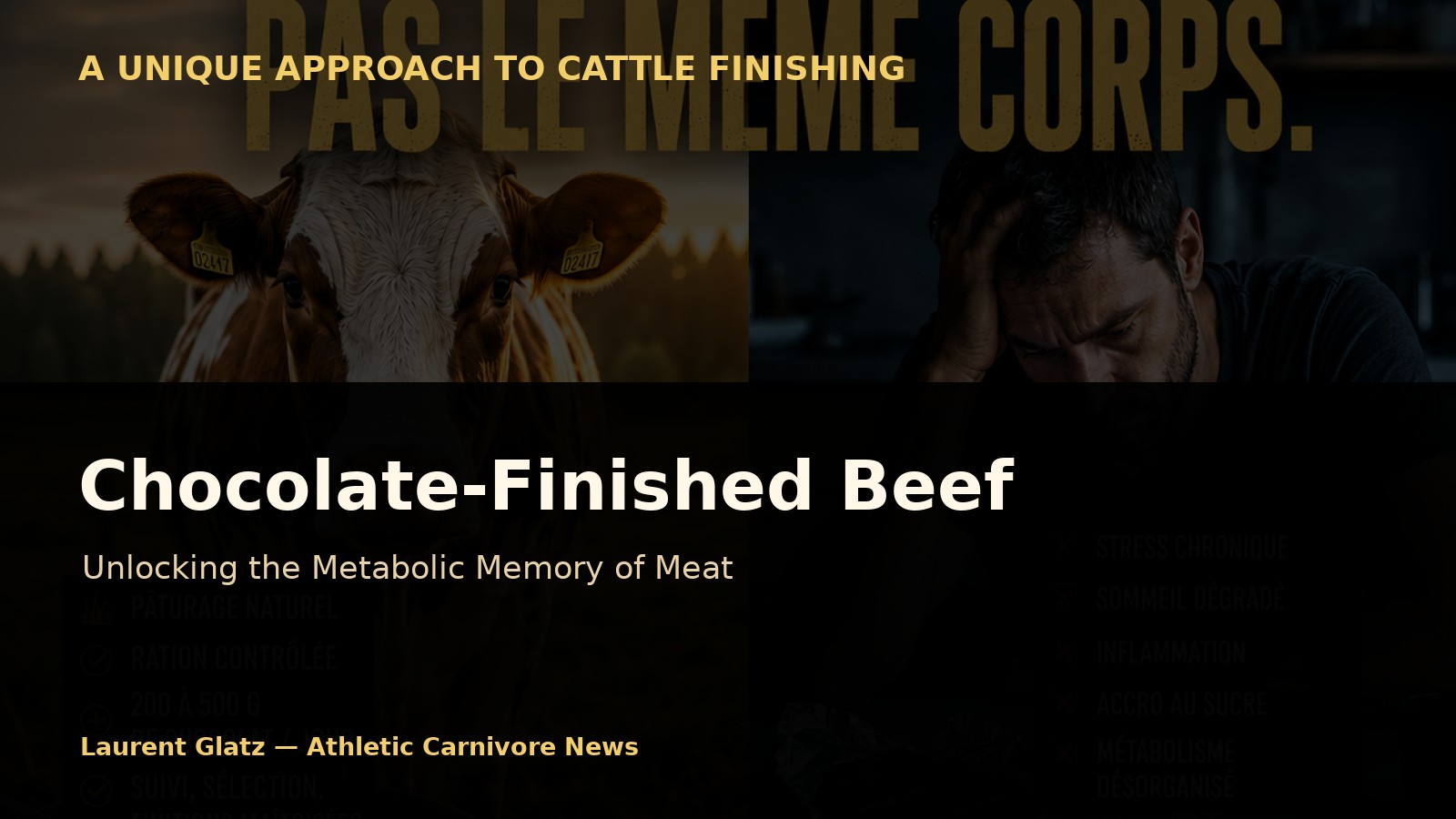 Chocolate-Finished Beef: Understanding an Unusual Feeding Practice