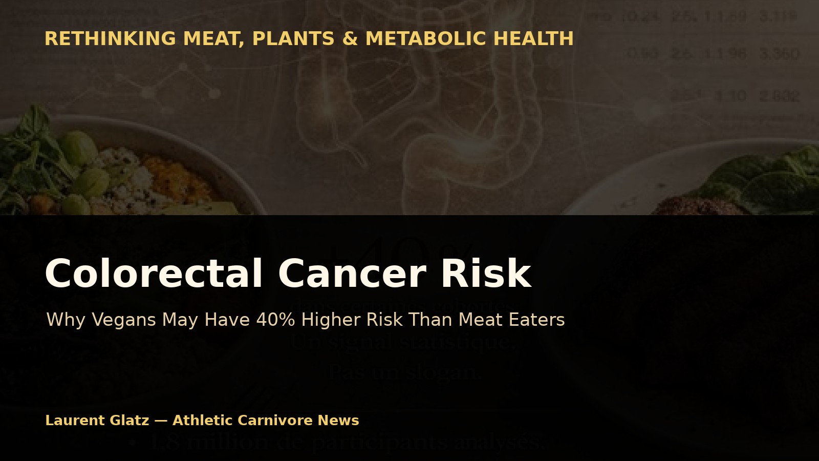 Colorectal Cancer: If Vegans Have a 40% Higher Risk… Then Who’s Truly Protected?