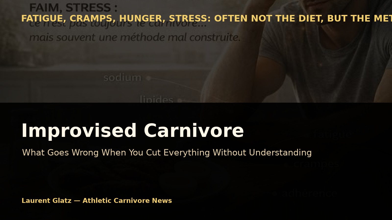 Improvised Carnivore: What Goes Wrong When You Cut Everything Without Understanding