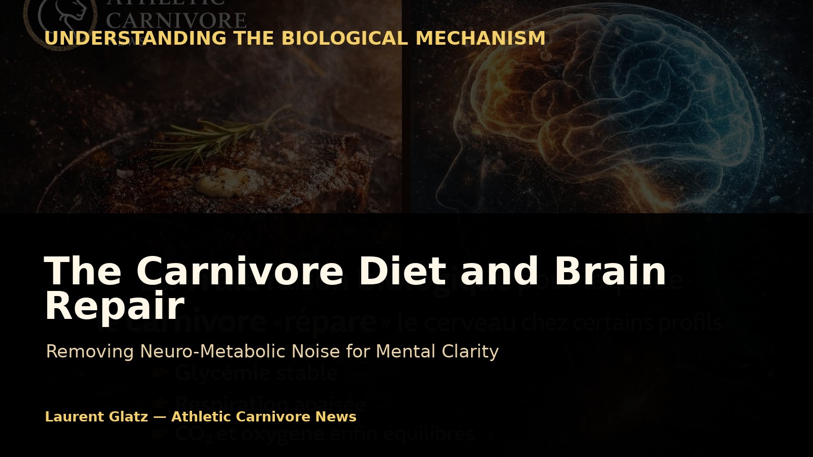 The Real Biological Reason the Carnivore Diet 'Repairs' the Brain in Some Profiles