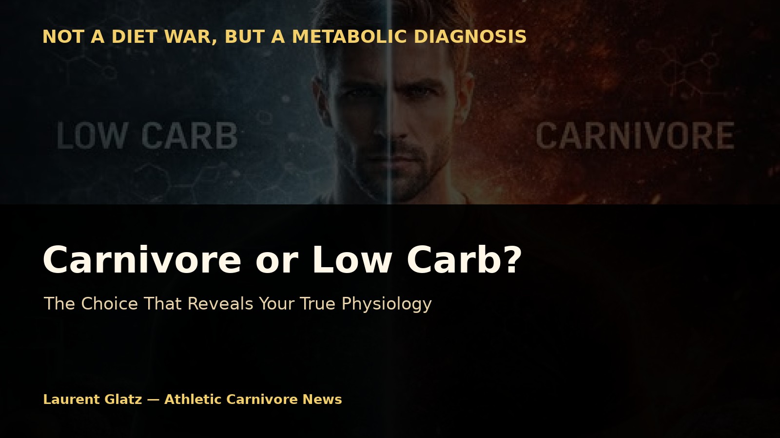 Carnivore or Low Carb: The Choice That Reveals Your True Physiology