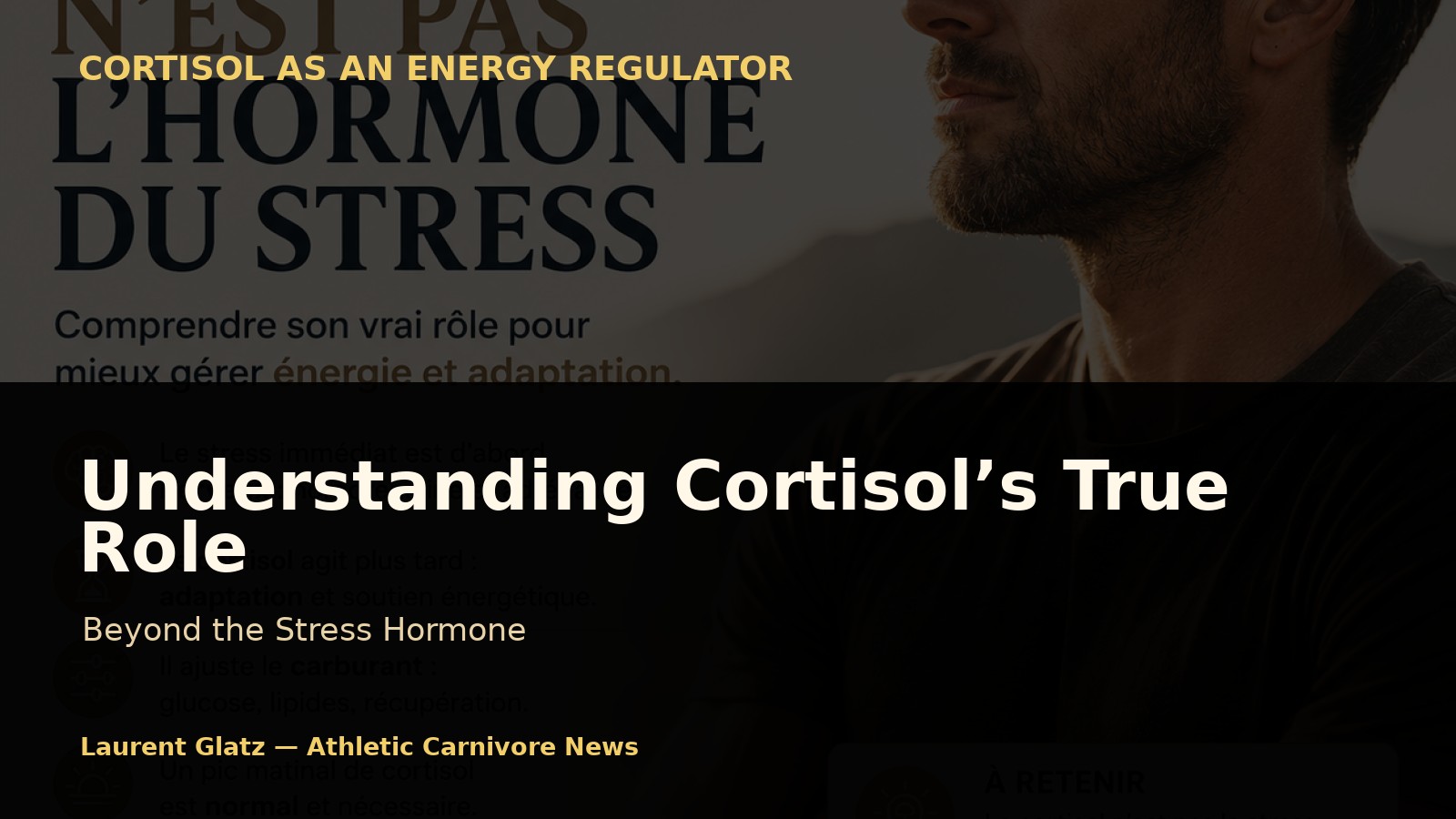 Understanding Cortisol’s True Role Beyond Stress