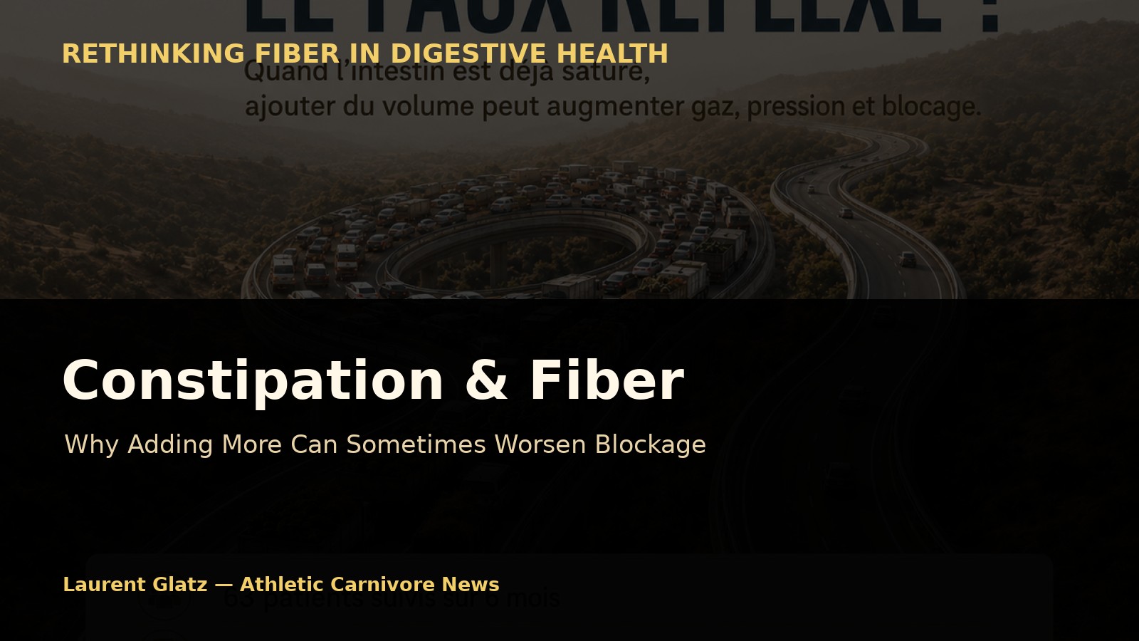 Constipation and Fiber: Why Adding More Can Sometimes Worsen the Blockage