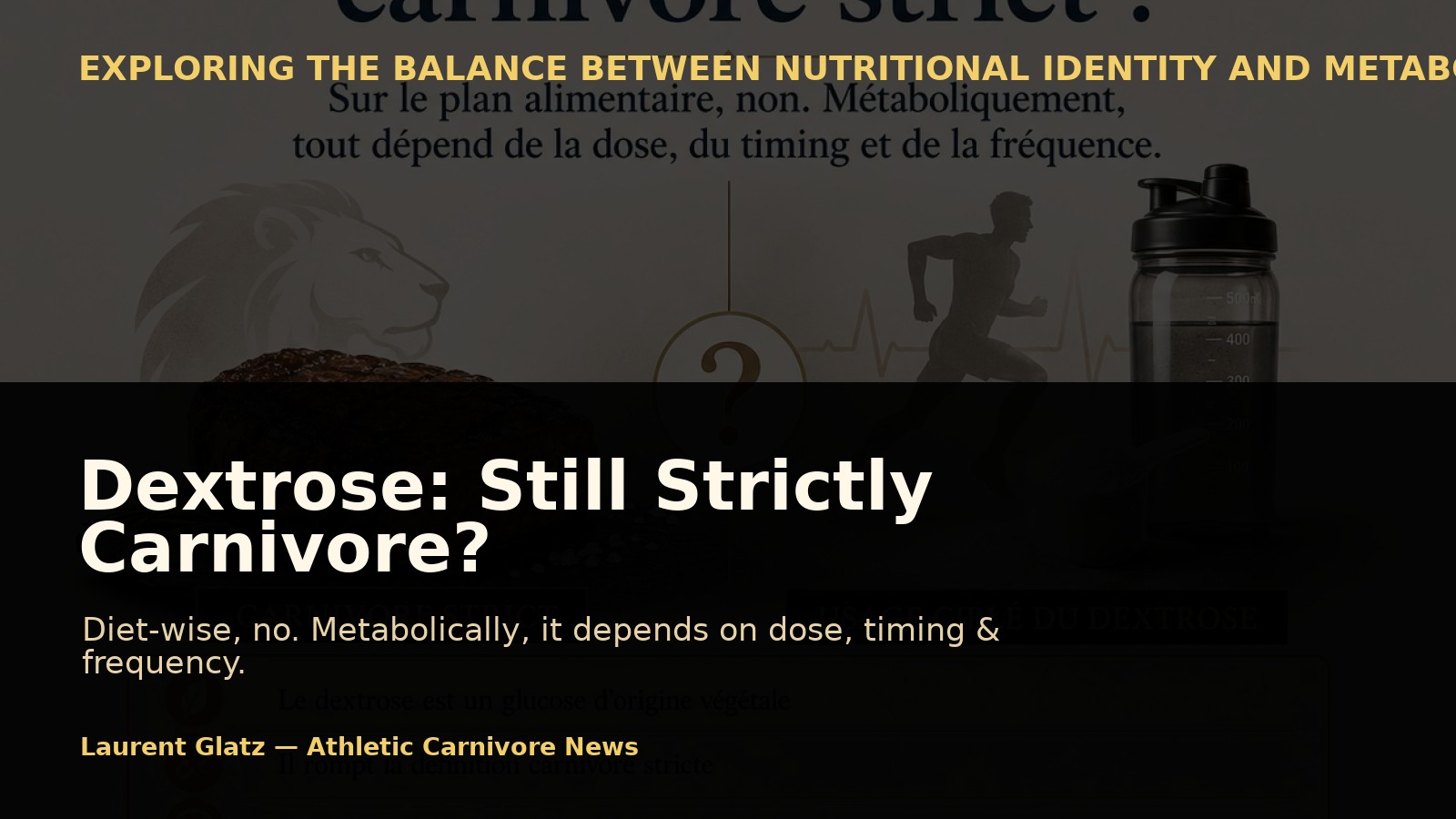 Dextrose: Still Strictly Carnivore?