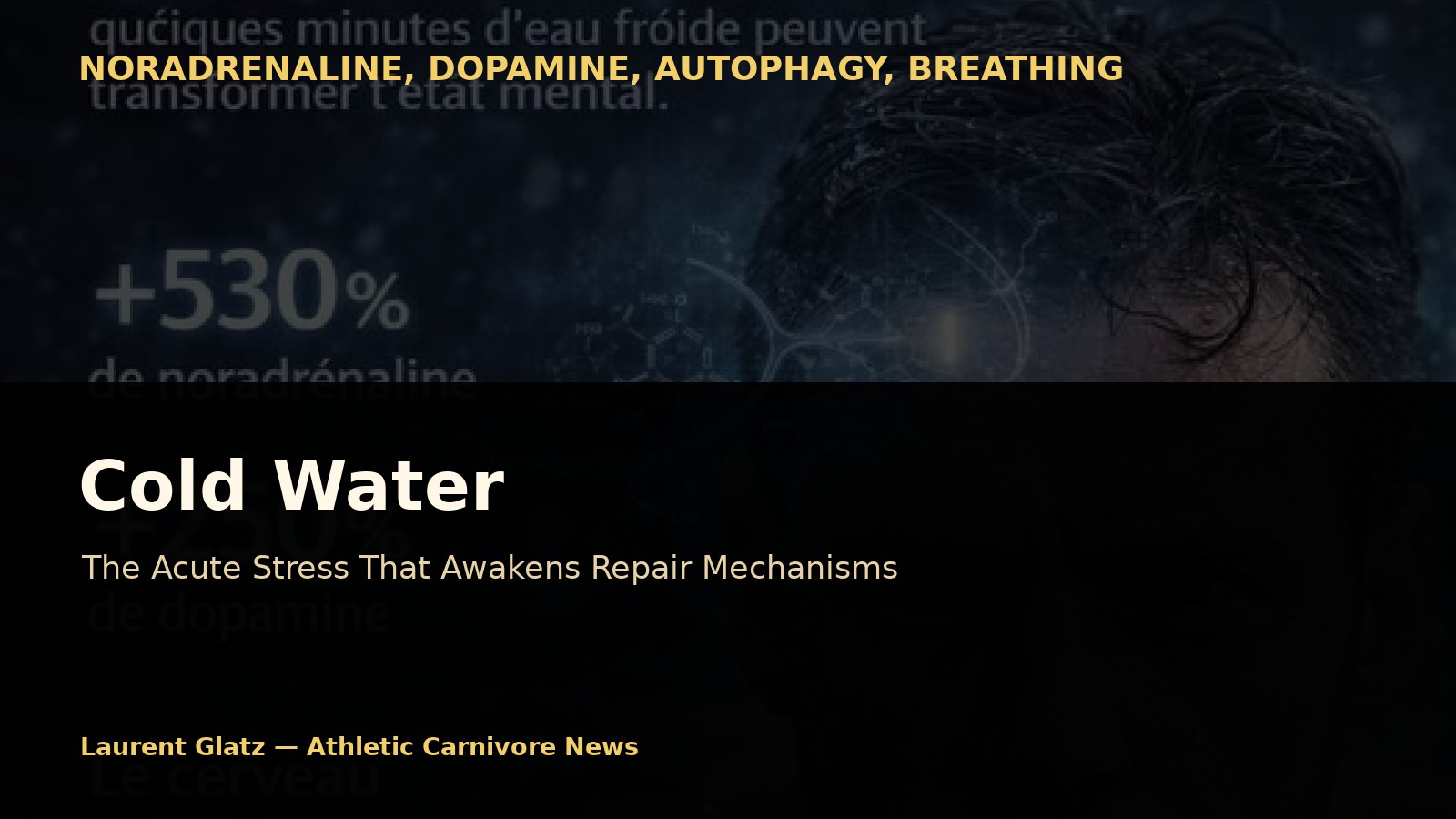 Cold Water: The Acute Stress That Awakens Repair Mechanisms