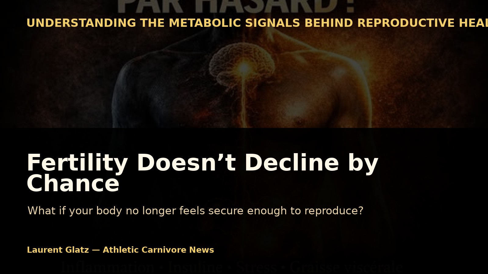 Fertility Doesn’t Decline by Chance