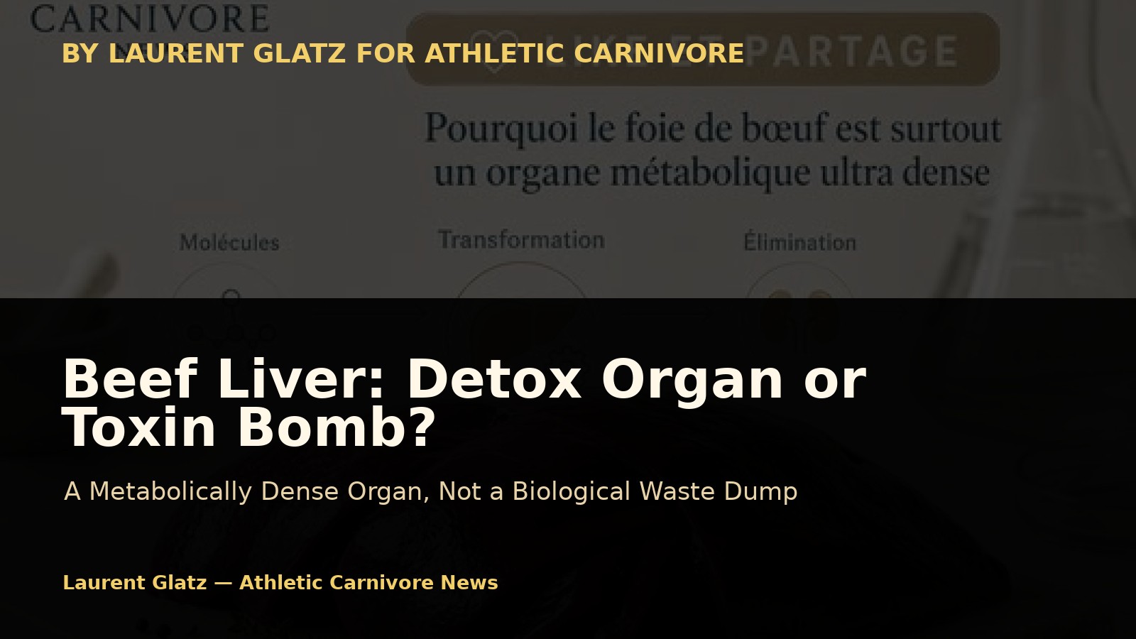 Beef Liver: Detox Organ or Toxin Bomb?