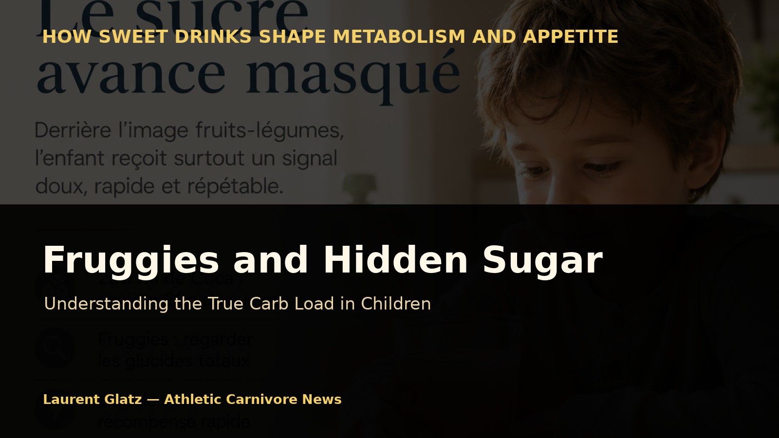 Fruggies and Hidden Sugar: Understanding the True Carb Load in Children