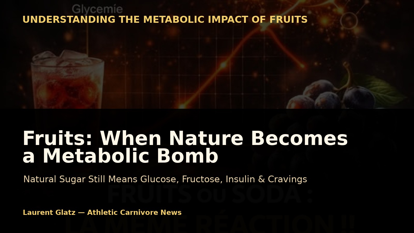 Fruits: When Nature Becomes a Metabolic Bomb