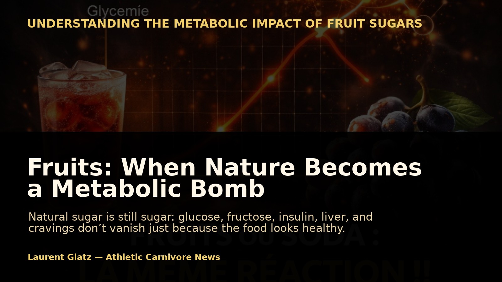 Fruits: When Nature Becomes a Metabolic Bomb