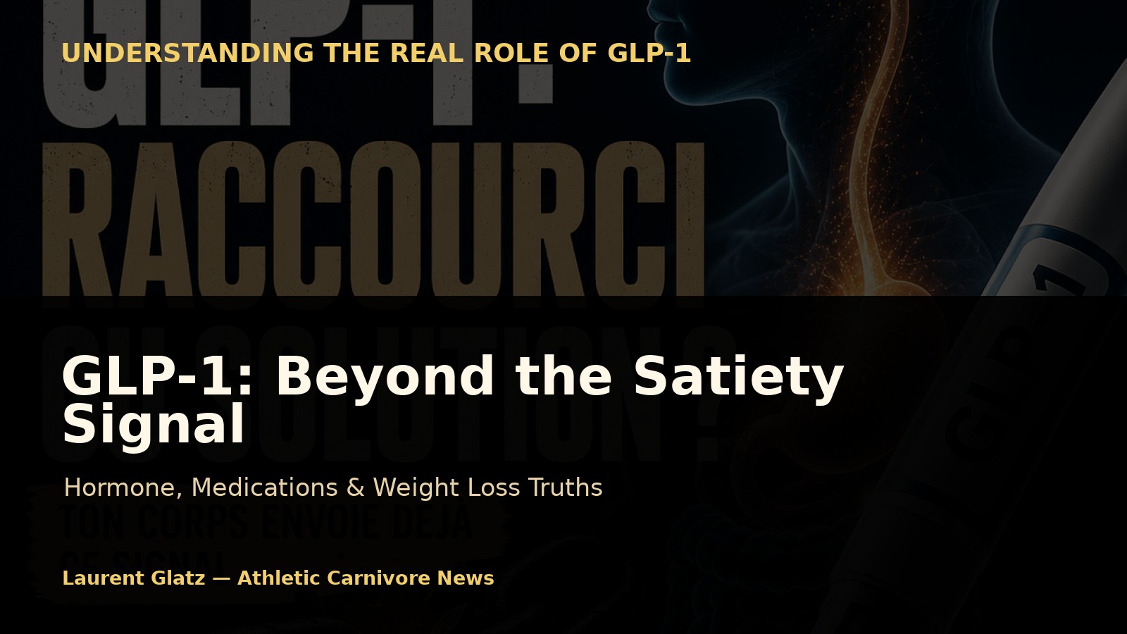 GLP-1: Understanding Its Role Beyond the Satiety Signal