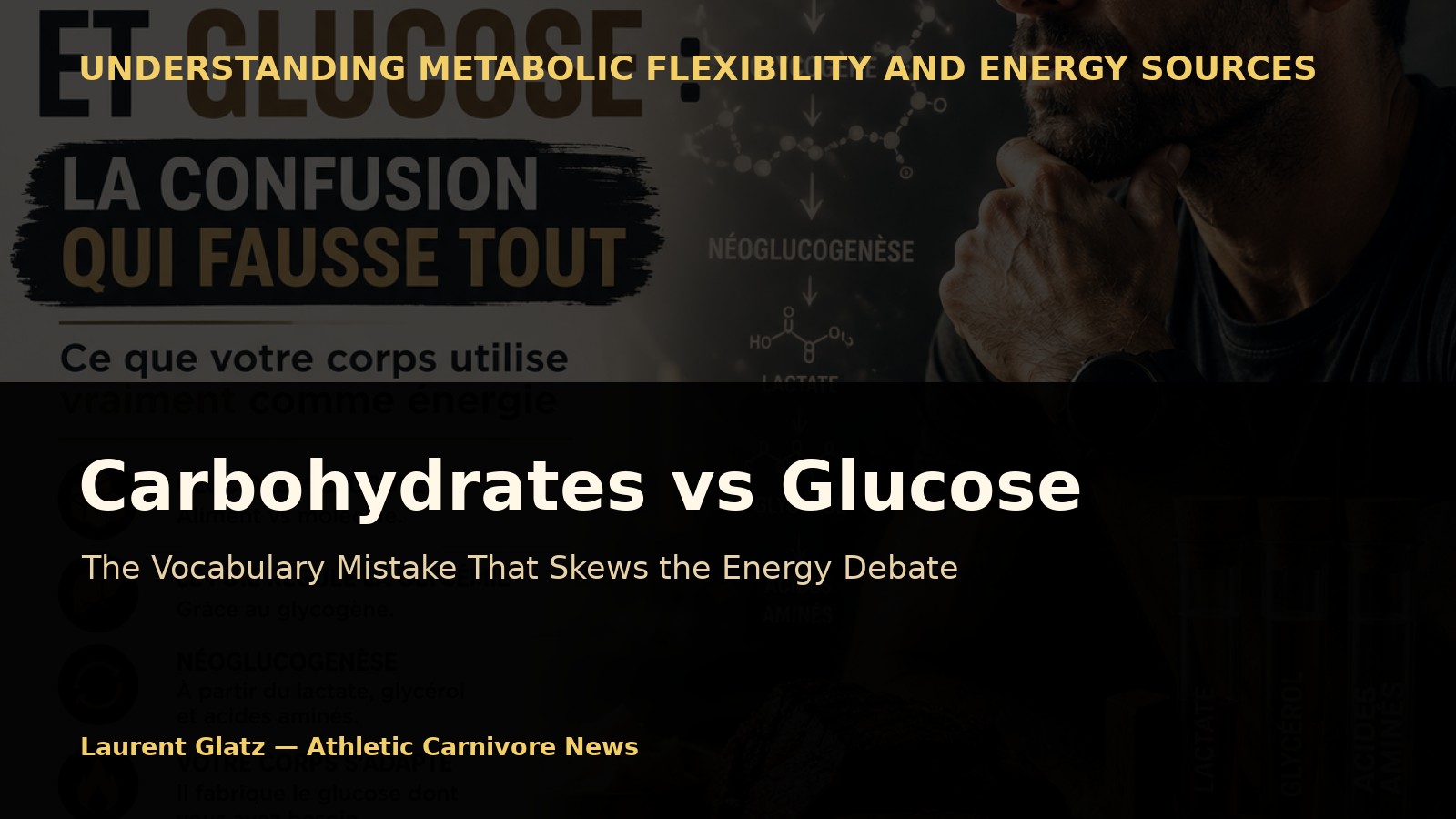 Carbohydrates and Glucose: The Vocabulary Mistake That Skews the Energy Debate