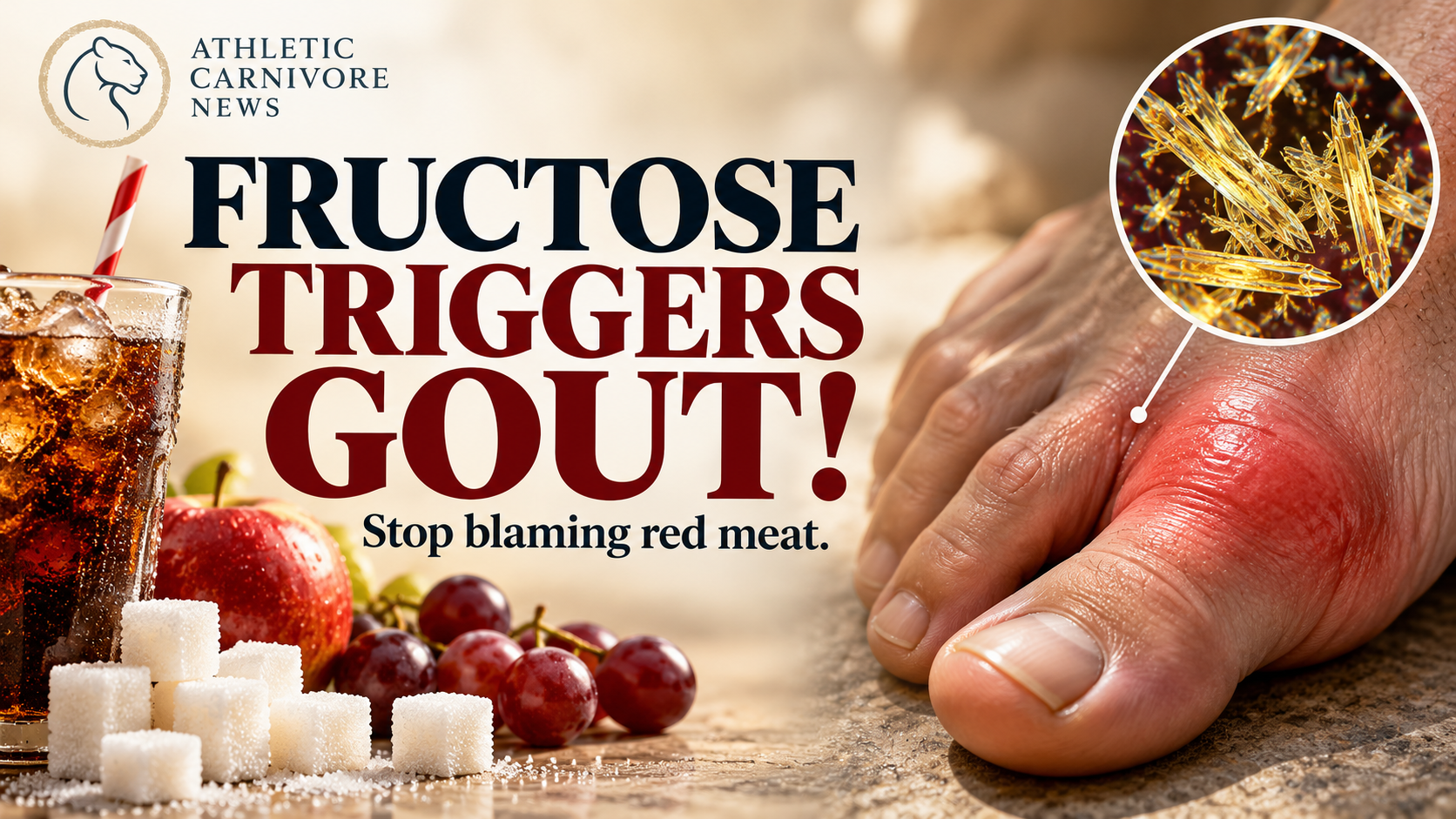 Gout, Fructose, and Uric Acid: Unraveling the True Metabolic Causes