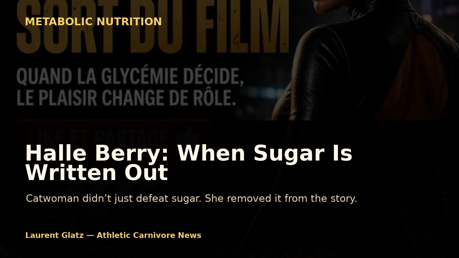 Halle Berry: When Sugar Is Written Out of the Script