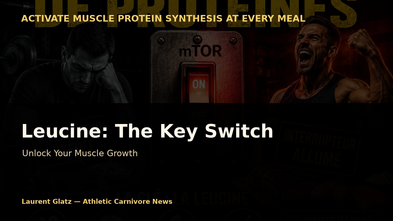 Leucine: The Key Switch to Unlock Your Muscle Growth