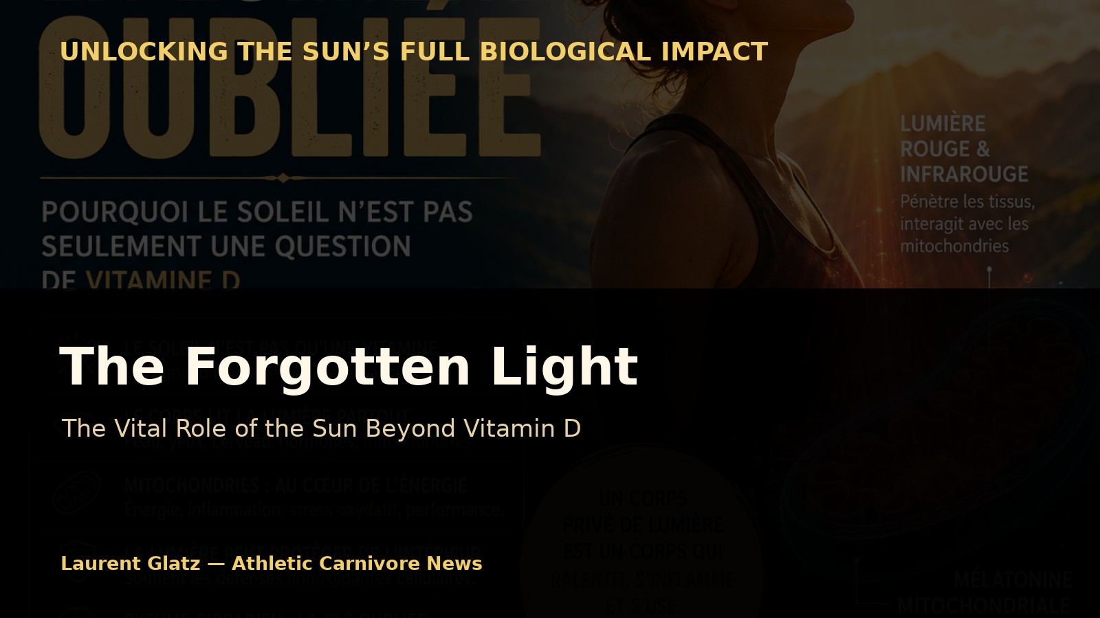 The Forgotten Light: The Vital Role of the Sun Beyond Vitamin D
