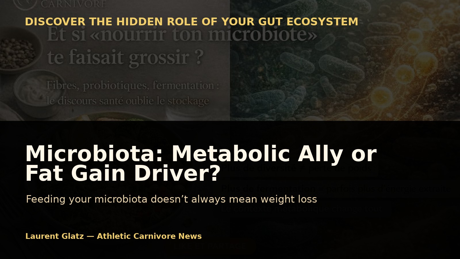 Microbiota: Metabolic Ally or Hidden Driver of Fat Gain?