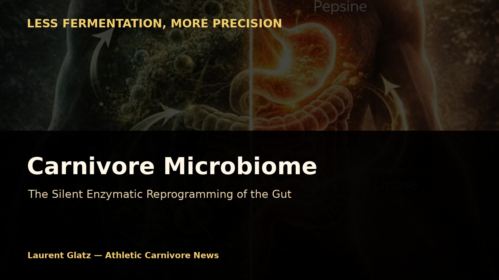 Carnivore Microbiome: The Silent Enzymatic Reprogramming of the Human Gut