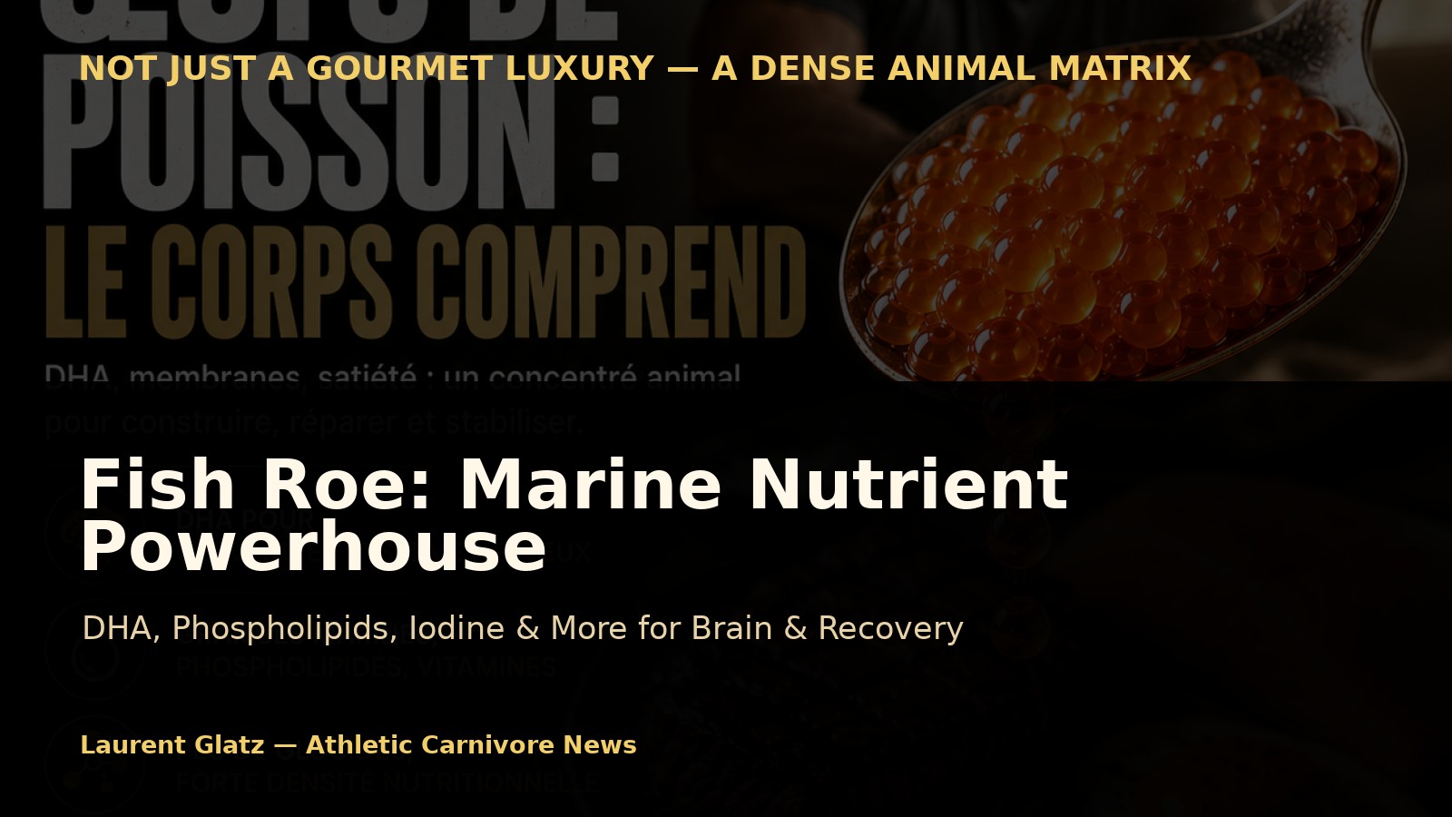 Fish Roe: The Marine Nutrient Powerhouse Modern Nutrition Overlooks