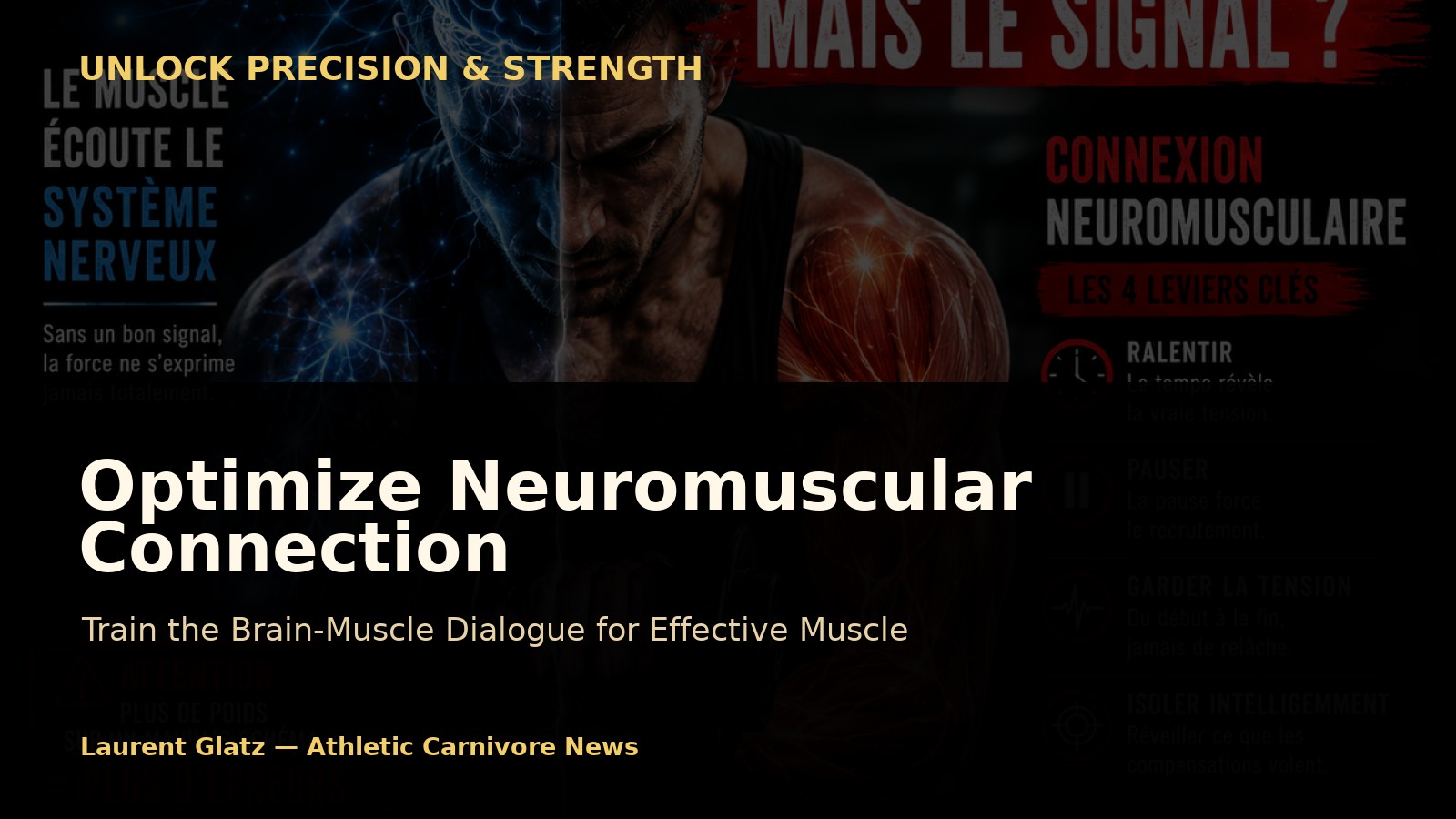 Optimizing Neuromuscular Connection for Effective Muscle Performance