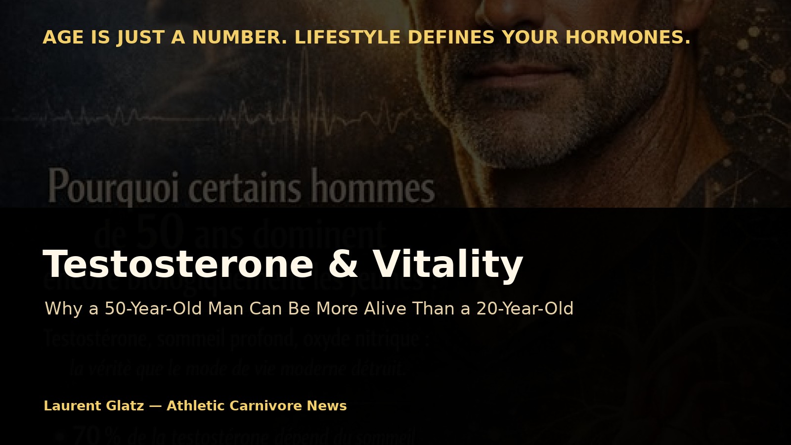 Testosterone: Why a 50-Year-Old Man Can Be More Vital Than a 20-Year-Old