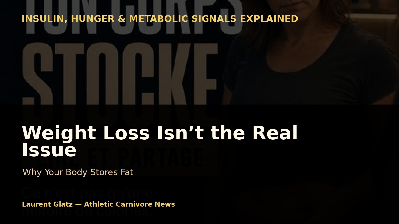 Weight Loss Isn’t the Real Issue: Why Your Body Stores Fat