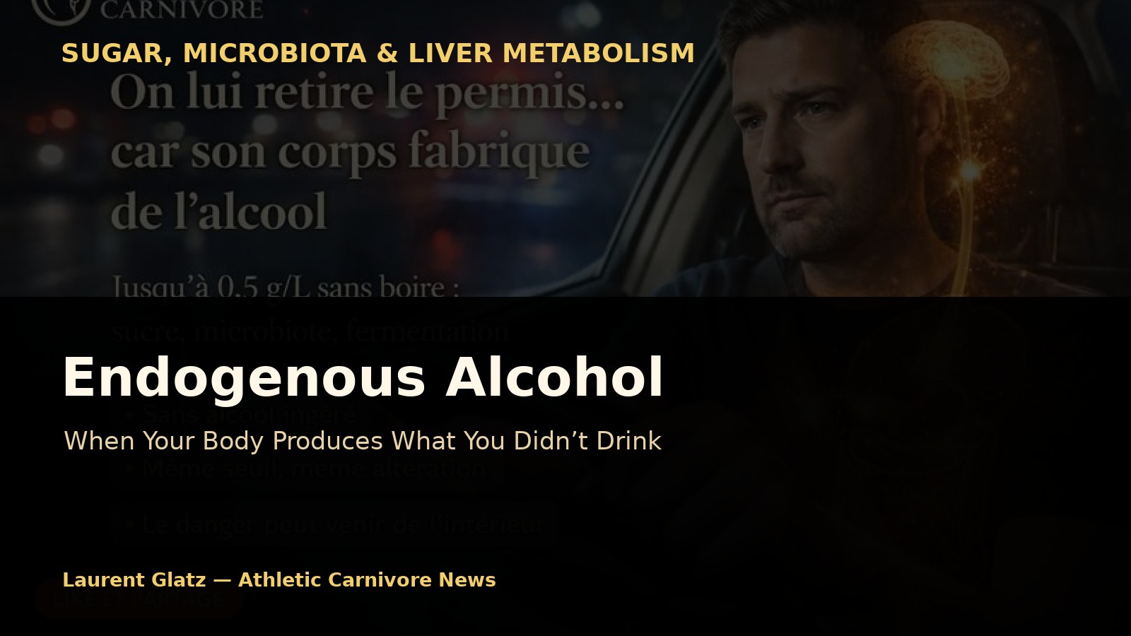 Endogenous Alcohol: When Your Body Produces What You Didn’t Drink