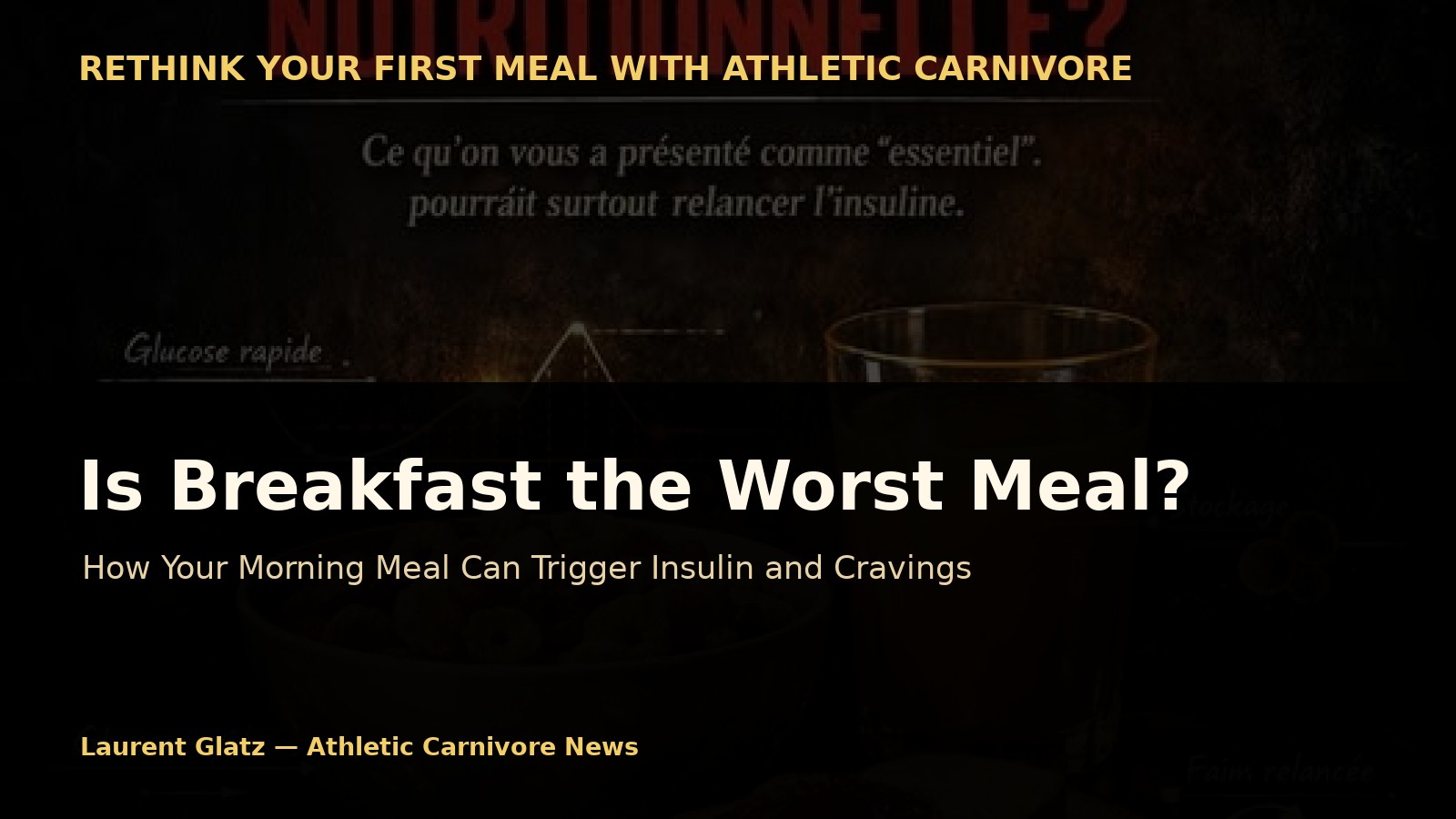 Breakfast Might Be the Worst Meal of Your Day