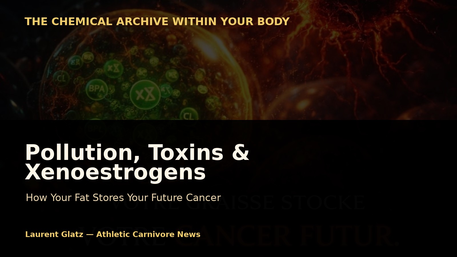 Pollution, Toxins, and Xenoestrogens: How Your Fat Stores Your Future Cancer