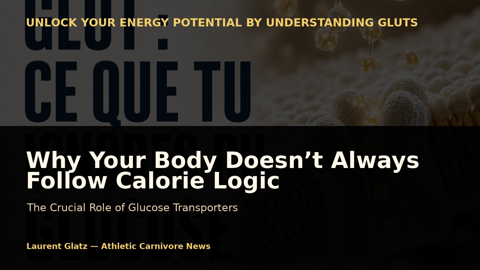 Why Your Body Doesn’t Always Follow Calorie Logic