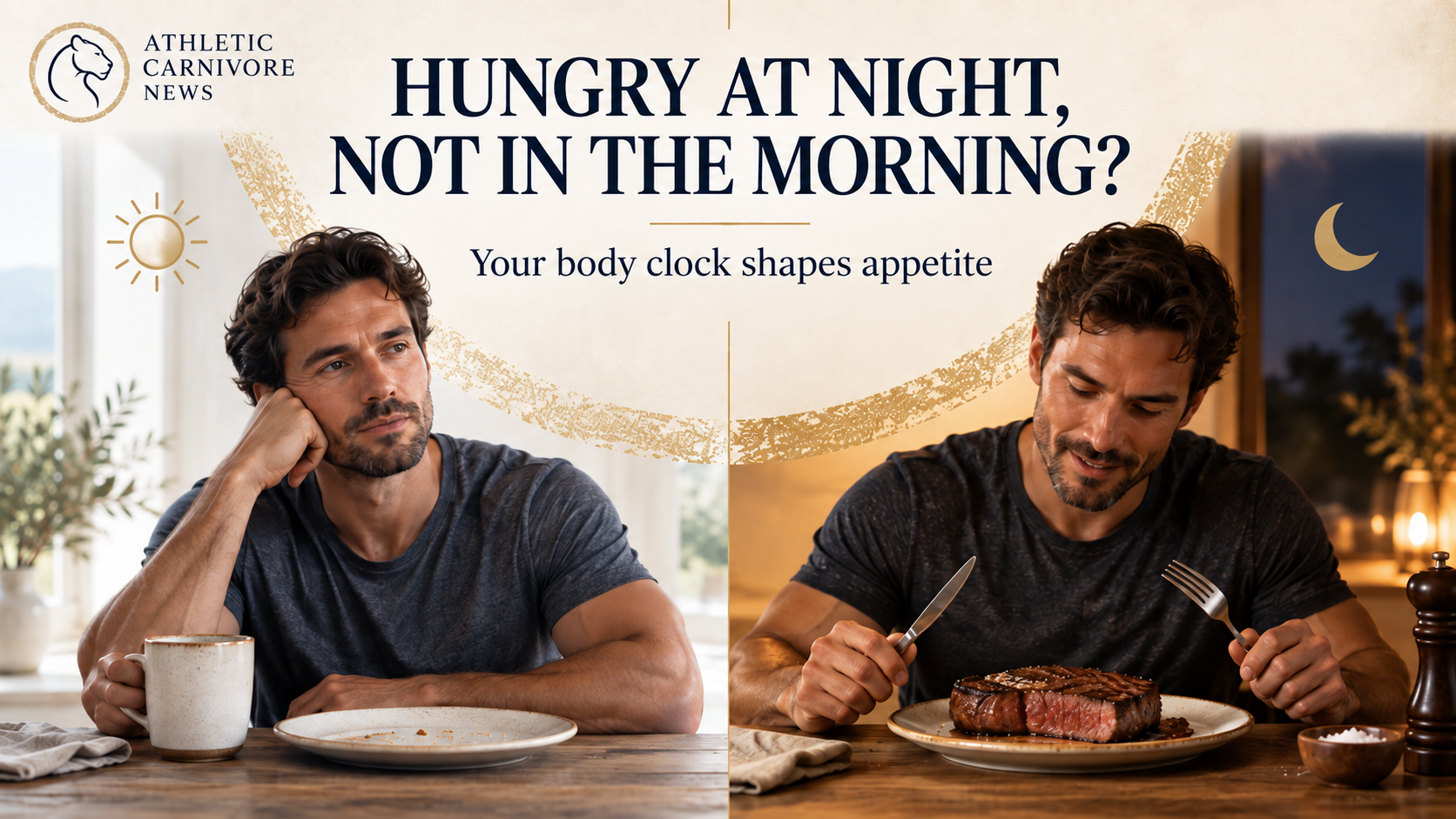 Why You’re Hungry at Night but Almost Never in the Morning