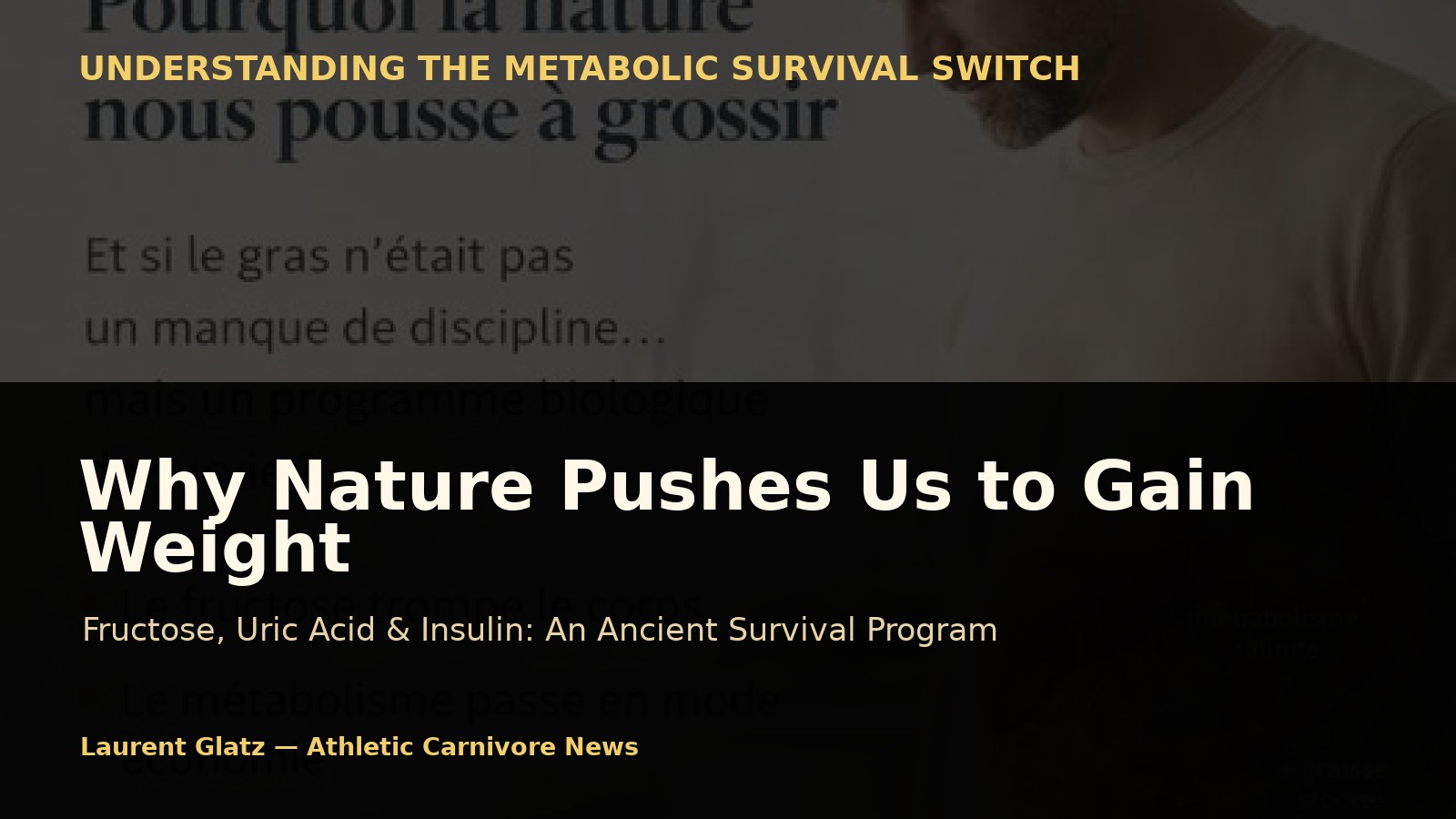 Why Nature Pushes Us to Gain Weight